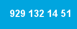 929 132 14 51